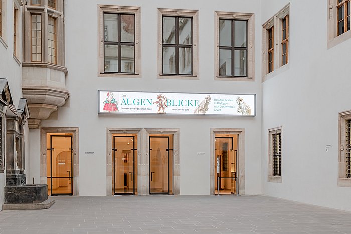 Referenz „Staatliche Kunstsammlungen Dresden - LED-Wand im kleinen Schlosshof“ – Dreßler Ingenieure