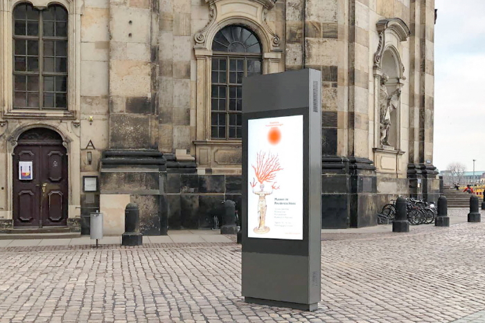 Referenz „Staatliche Kunstsammlungen Dresden - Multimedia Stelen“ – Dreßler Ingenieure