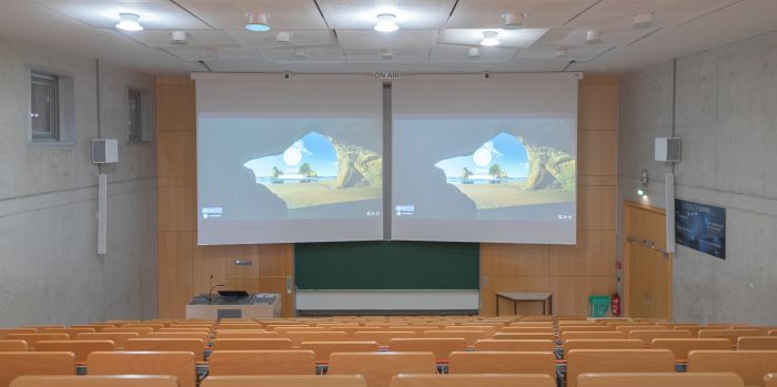 Referenz „Medizinische Fakultät Dresden - Hörsäle 1 und 2 im Haus 91 (MTZ)“ – Dreßler Ingenieure